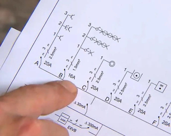 Schema op punt stellen